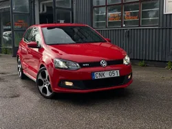 Röd Begagnad 2011 VW Polo GT Halvkombi | 109 900 kr (Dyr)