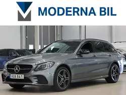 Grå Begagnad 2020 Mercedes C300e AMG Kombi | 319 900 kr (Lite dyr)