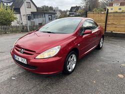 Röd Begagnad 2005 Peugeot 307 CC Cab | 55 000 kr (Marknadspris)
