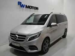Silver Begagnad 2018 Mercedes V250 AMG Minibuss | 499 900 kr (Lite dyr)