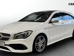 Vit Begagnad 2018 Mercedes CLA220 Shooting Brake AMG line Kombi | 209 900 kr (Lite dyr)