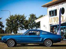 Blå Begagnad 1968 Ford Mustang Fastback | 749 000 kr