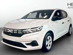 Vit Ny 2024 Dacia Sandero Expression Halvkombi | 209 800 kr (Marknadspris)