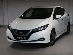 Vit Begagnad 2019 Nissan Leaf N-Connecta Halvkombi | 159 000 kr (Marknadspris)