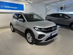 Silver (reflex silver metallic) Ny 2025 VW T-Cross Edition SUV | 309 800 kr (Marknadspris)