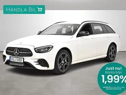 Vit Begagnad 2022 Mercedes E300 AMG line Kombi | 449 900 kr