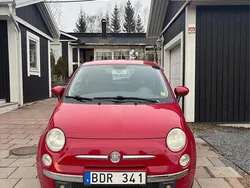 Röd Begagnad 2007 Fiat 500 Halvkombi | 49 000 kr