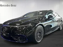 Svart Begagnad 2022 Mercedes EQS580 Sedan | 1 554 500 kr