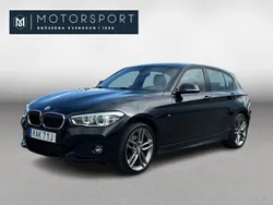 Svart Begagnad 2019 BMW 120 M Sport Halvkombi | 204 900 kr (Marknadspris)