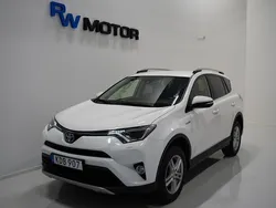 Vit Begagnad 2016 Toyota RAV4 Hybrid Active SUV | 224 800 kr (Bra pris)