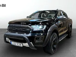 Svart Begagnad 2021 Ford Ranger Wildtrack Pickup | 399 900 kr (Marknadspris)