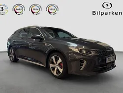 Grå Begagnad 2016 Kia Optima GT-Line Kombi | 139 990 kr (Marknadspris)