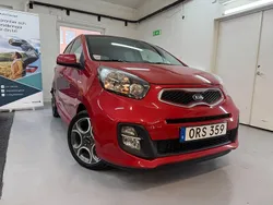 Röd Begagnad 2014 Kia Picanto Sport Halvkombi | 75 000 kr (Marknadspris)