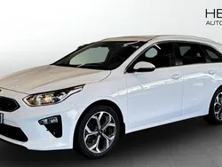 Vit (white) Begagnad 2021 Kia Ceed Sportswagon Advance Kombi | 199 500 kr (Marknadspris)