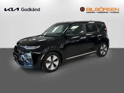 Svart (/9h/ cherry black m) Begagnad 2021 Kia Soul EV Advance SUV | 239 900 kr (Marknadspris)