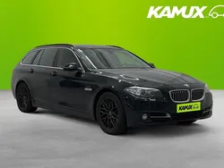 Svart Begagnad 2016 BMW 520 Kombi | 159 900 kr (Marknadspris)