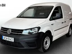 Vit (candyvit) Begagnad 2019 VW Caddy Comfortline Minibuss | 219 900 kr (Dyr)