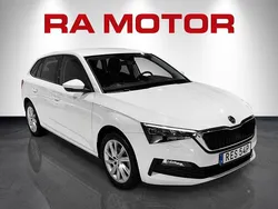 Vit Begagnad 2019 Skoda Scala Style Halvkombi | 159 900 kr (Marknadspris)