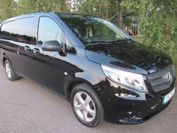 Svart (svart metallic) Begagnad 2018 Mercedes Vito Minibuss | 368 750 kr