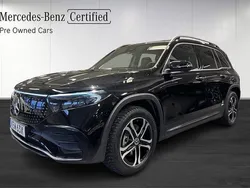 Svart Begagnad 2024 Mercedes EQB300 AMG SUV | 639 000 kr