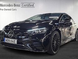 Svart Ny 2024 Mercedes EQE350 AMG line Sedan | 599 900 kr (Superpris)
