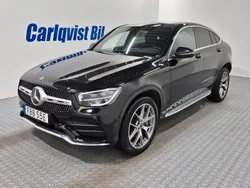 Svart Begagnad 2021 Mercedes GLC300 AMG Sportkupé | 435 000 kr