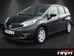 Svart Begagnad 2015 Nissan Note Minibuss | 84 900 kr (Lite dyr)