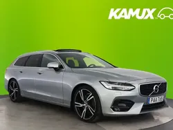 Silver/grå Begagnad 2017 Volvo V90 R-Design Kombi | 299 800 kr (Marknadspris)