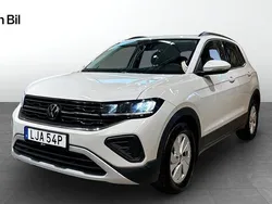 Ljusgrå Begagnad 2023 VW T-Cross Life SUV | 214 900 kr (Marknadspris)
