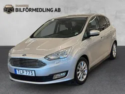 Grå Begagnad 2017 Ford C-MAX Titanium Minibuss | 109 800 kr (Marknadspris)