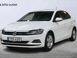 Vit Begagnad 2018 VW Polo Halvkombi | 179 900 kr (Marknadspris)