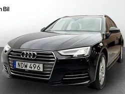 Svart (mytsvart metallic) Begagnad 2016 Audi A4 Premium Kombi | 229 000 kr (Dyr)