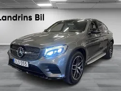 Grå Begagnad 2018 Mercedes GLC220 AMG Sportkupé | 349 000 kr (Superpris)