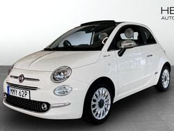 Vit (white) Begagnad 2022 Fiat 500 Dolcevita Halvkombi | 149 000 kr (Marknadspris)