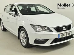 Vit (nevada white metallic) Begagnad 2019 Seat Leon Style Halvkombi | 139 900 kr (Marknadspris)