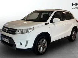 Vit (white) Begagnad 2016 Suzuki Vitara SUV | 160 000 kr (Marknadspris)