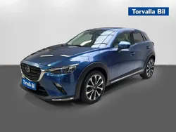 Blå Begagnad 2018 Mazda CX-3 Optimum SUV | 199 900 kr (Marknadspris)