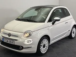 Vit Begagnad 2020 Fiat 500 Dolcevita Cab | 139 900 kr (Marknadspris)