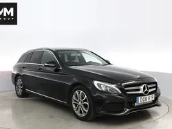 Svart Begagnad 2014 Mercedes C300e Avantgarde Kombi | 190 000 kr