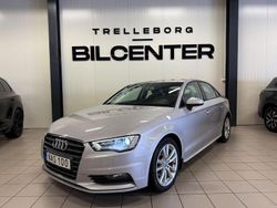 Grå Begagnad 2016 Audi A3 Ambition Sedan | 149 900 kr (Marknadspris)