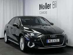 Brilliantsvart Begagnad 2022 Audi A3 Advanced Plus Sedan | 249 900 kr (Marknadspris)