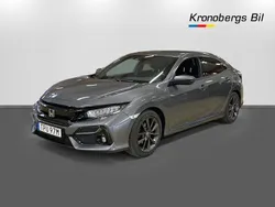Grå Begagnad 2021 Honda Civic Elegance Halvkombi | 209 500 kr (Marknadspris)