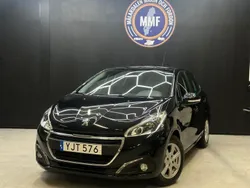 Svart Begagnad 2017 Peugeot 208 Halvkombi | 79 800 kr (Bra pris)