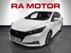 Vit Begagnad 2022 Nissan Leaf Acenta Halvkombi | 159 800 kr (Bra pris)
