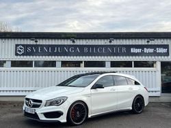Vit Begagnad 2015 Mercedes CLA45 AMG Shooting Brake AMG Kombi | 274 900 kr (Marknadspris)