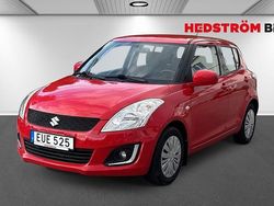 Röd Begagnad 2015 Suzuki Swift Halvkombi | 89 000 kr (Marknadspris)