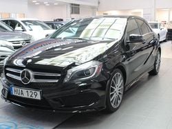 Svart Begagnad 2015 Mercedes A180 AMG line Halvkombi | 169 900 kr (Marknadspris)