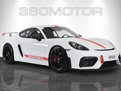 Vit Begagnad 2020 Porsche 718 Cayman GT4 Sportkupé | 1 049 000 kr (Marknadspris)