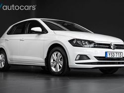 Vit Begagnad 2018 VW Polo Halvkombi | 198 000 kr (Dyr)