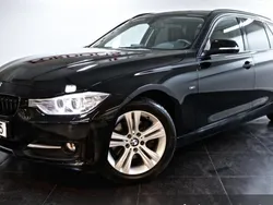 Svart Begagnad 2014 BMW 320 Sport Line Kombi | 120 000 kr (Bra pris)